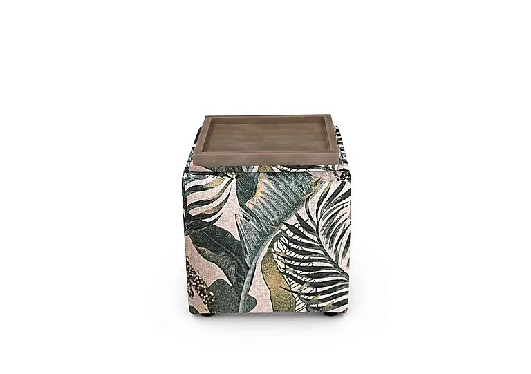 Bronwyn Storage Cube Tray Stool Wot