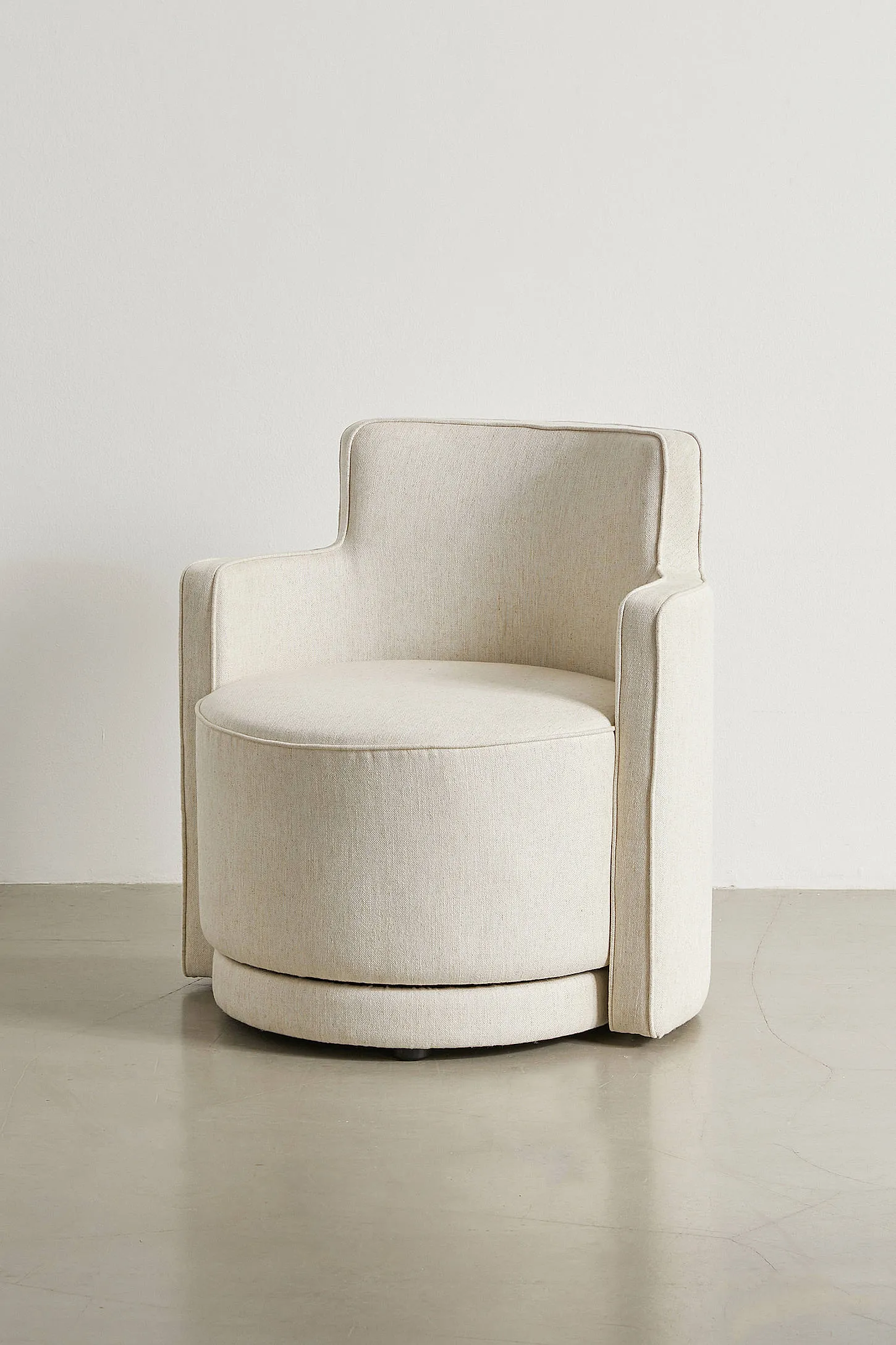 Rhea Swivel Chair - Cream 4