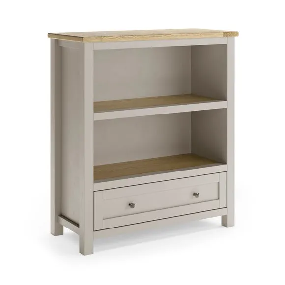 Olney Low Bookcase, Stone 6