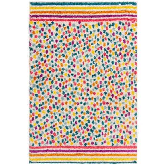 Rainbow Spot Berber Rug 2