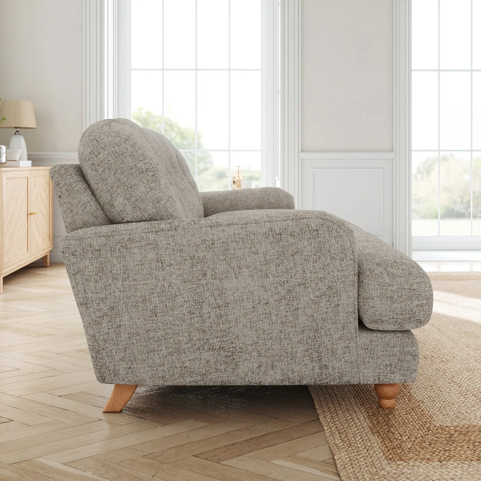 Martha Chunky Chenille 2 Seater Sofa 2