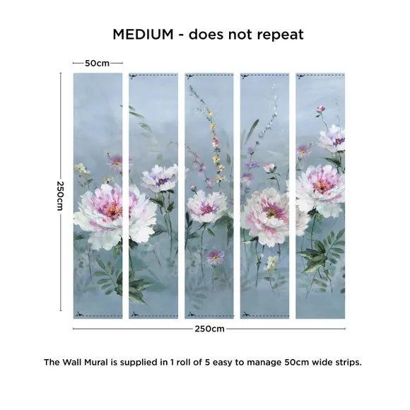 Elegant Floral Wall Mural 3