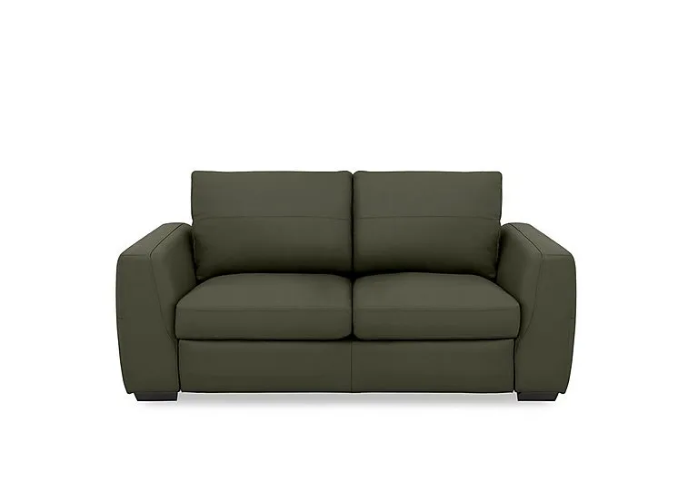 Dinky Leather 2 Seater Sofa - Oslo Pine - Sofas and Armchairs - In Time for Christmas