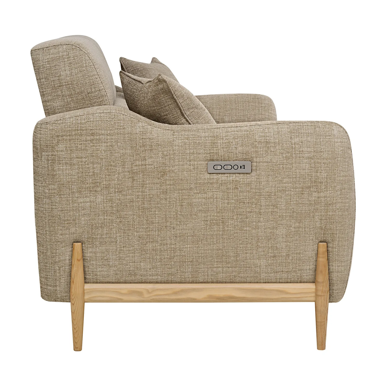 Ercol Bronte Large Recliner Recliner Sofa Fabric | Barker & Stonehouse 5