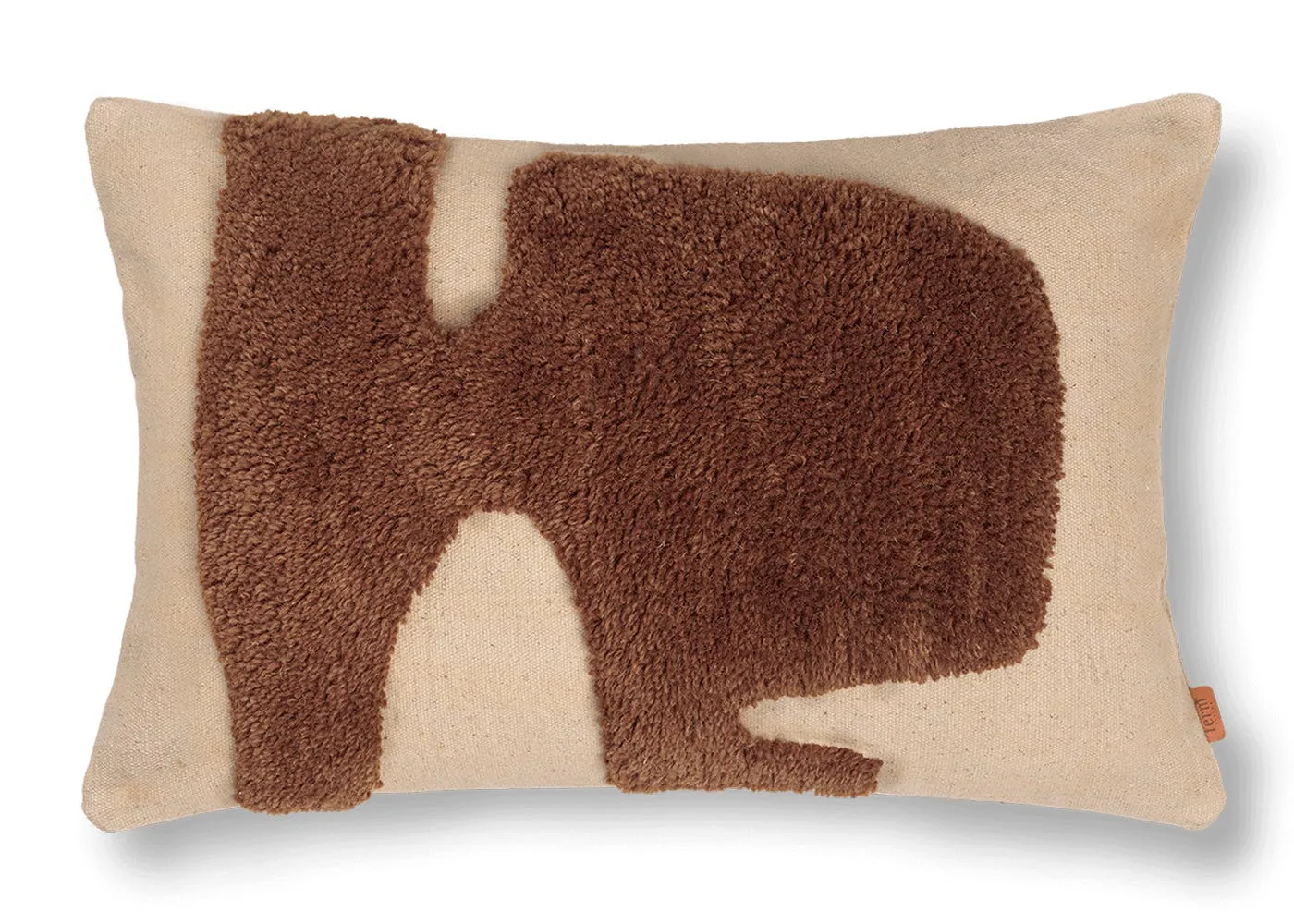 ferm LIVING Lay Rectangular Cushion Sugar Kelp 60 x 40cm