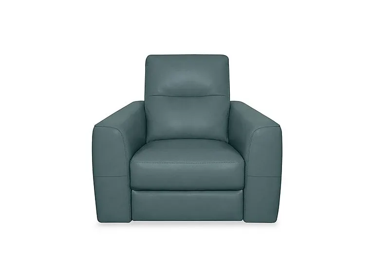 Nest NC Leather Chair - NC Lake Green