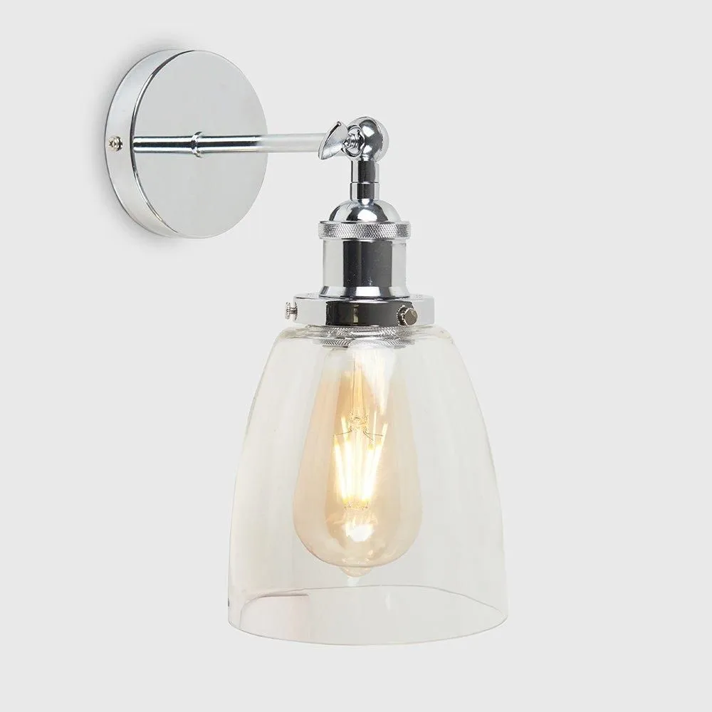ValueLights Ezrah Silver Indoor Wall Lantern 3