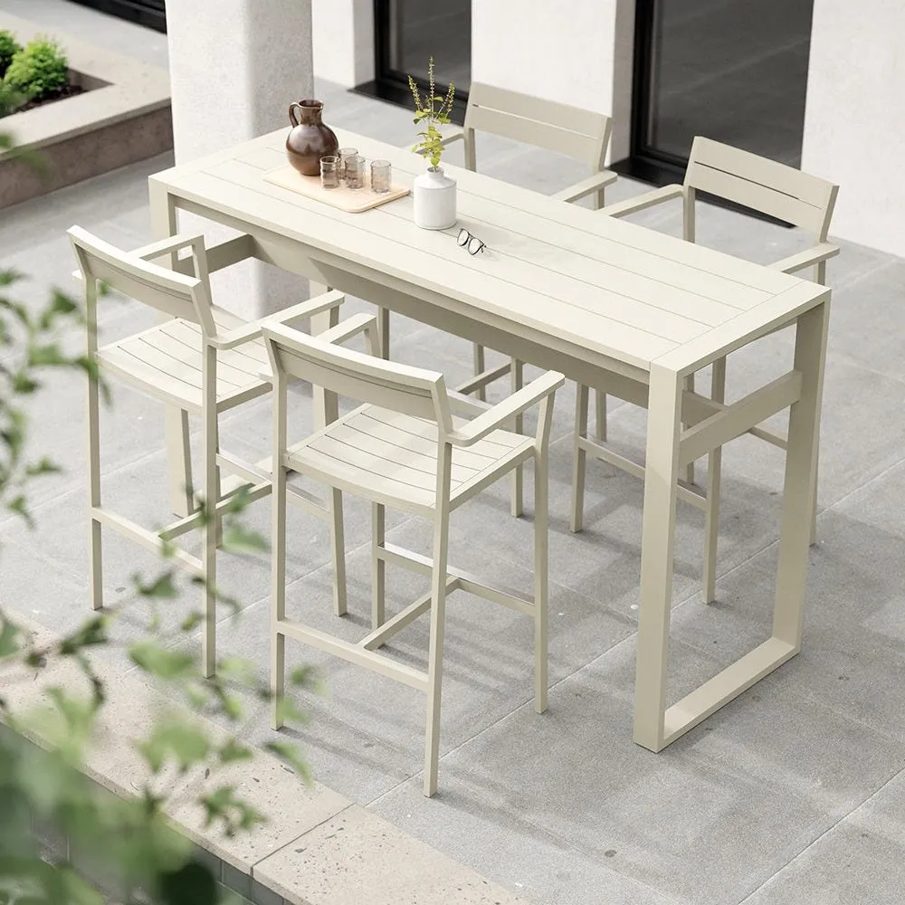 Case Eos Outdoor Counter Stool in Black 4