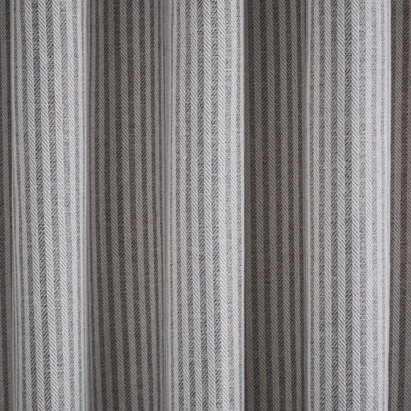 Churchgate Herringbone Stripe Eyelet Curtains 3