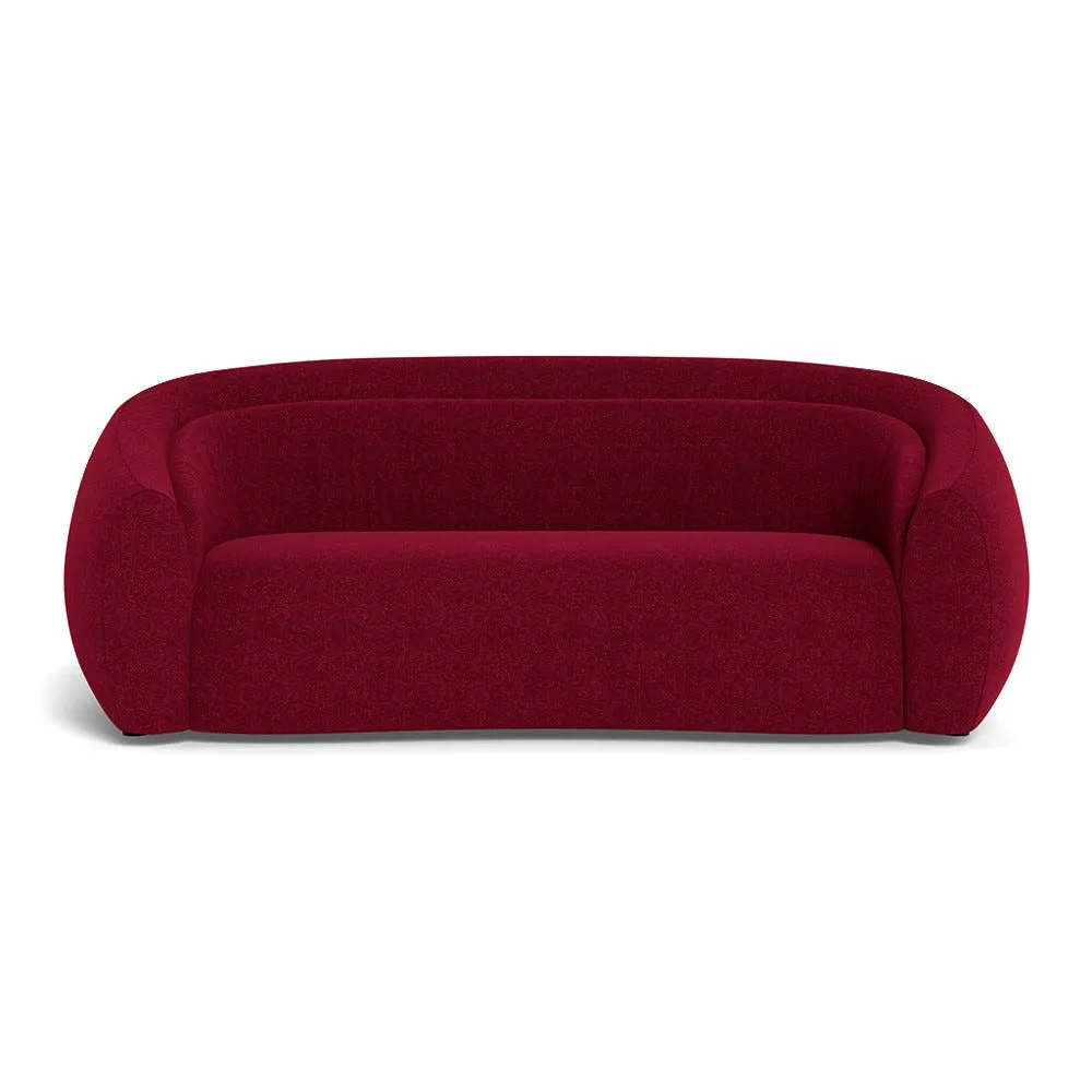 Heal's Flora 3 Seater Sofa St Mortiz Wool Red