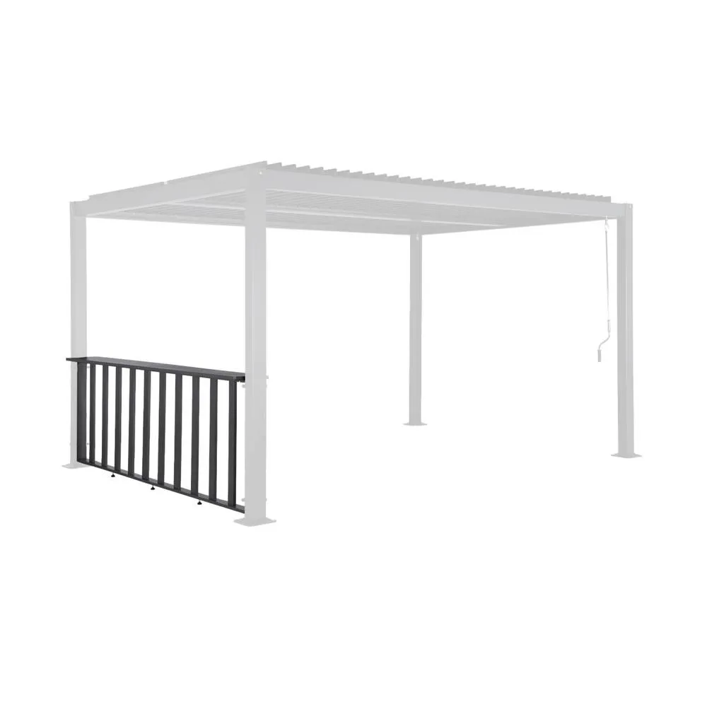 sweeek Narrow counter 3m for Palace pergola in Dark Grey 2