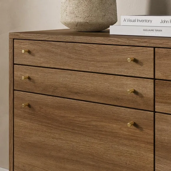Edgar Small Sideboard, Oak Effect 3