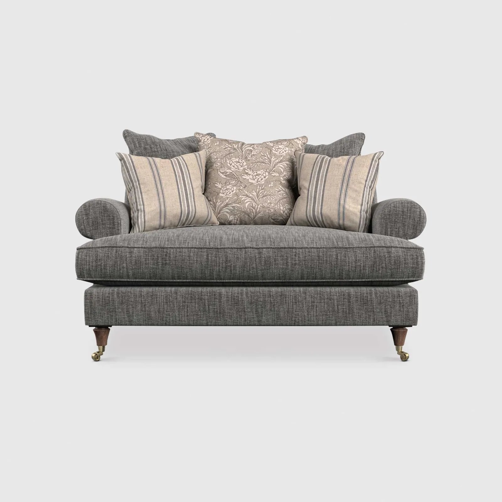 English Heritage Finch Cuddler Pillow Back | Barker & Stonehouse