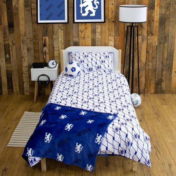Chelsea Geometric Polycotton Duvet Cover & Pillowcase Set 3