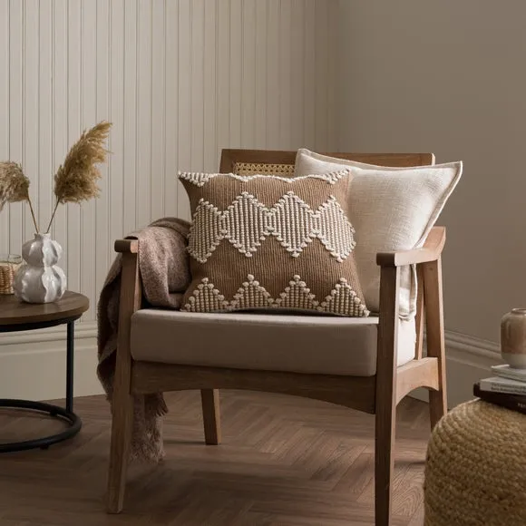 Global Triangle Square Cushion