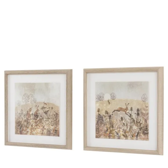 Cedar and Sage Set of 2 Spring Scene Framed Prints 5