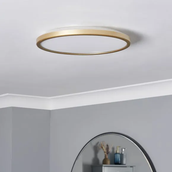 Core LED Flush Bathroom Ceiling Light 2