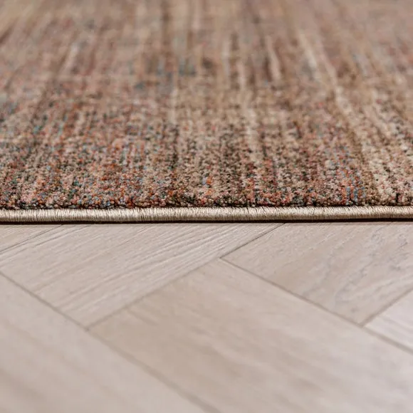 Aura Tweed Flecked Fringed Rug 4