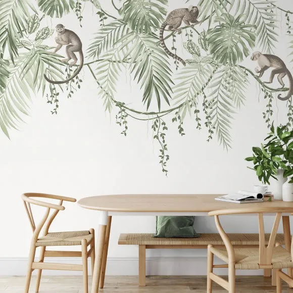 Monkey Vines Mural 3