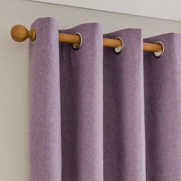 Luna Brushed Eyelet Curtains (Blackout Available) 1