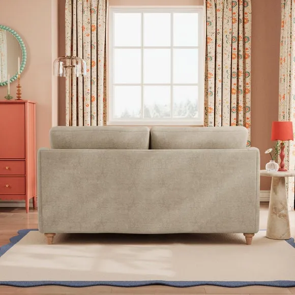 Hattie Tonal Plush Chenille 2 Seater Sofa 4