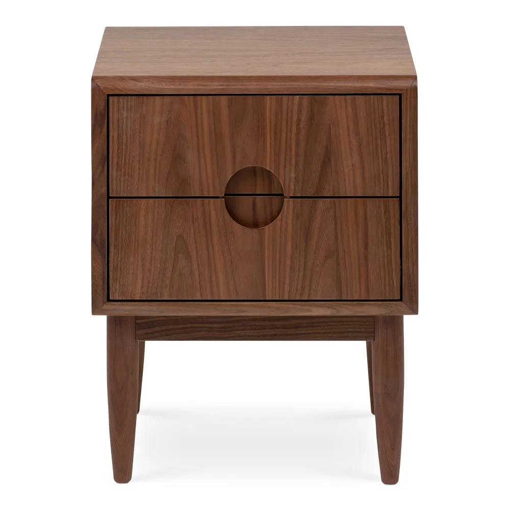 Heal's Amira Bedside Chest in Walnut 3