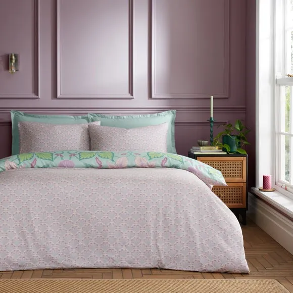 Nouveau Trail 180 Thread Count 100% Cotton Duvet Cover and Pillowcase Set 3