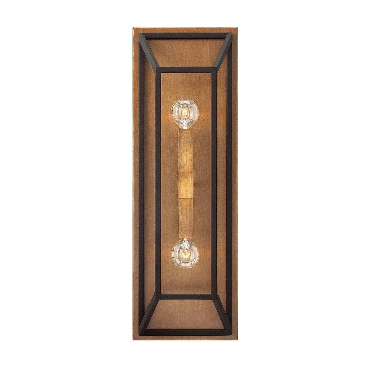 Netlighting Fulton 2 Light Indoor Wall Light Bronze E14