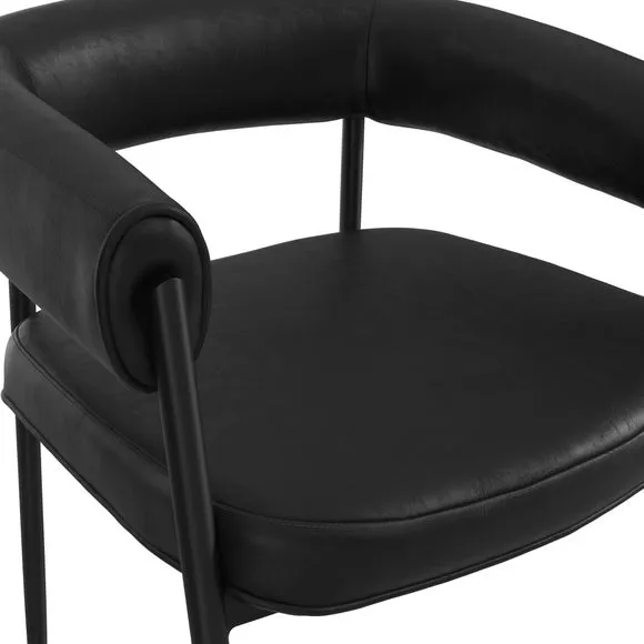 Queens Curved Dining Chair 6
