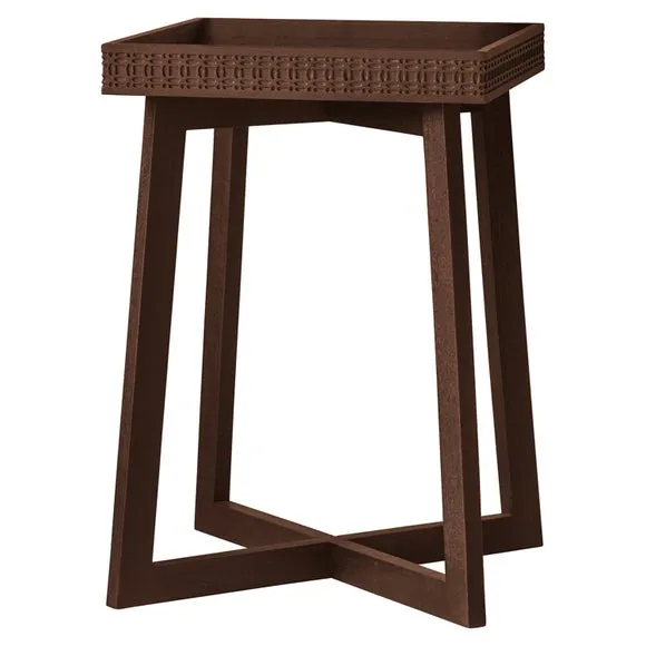 Baytown Retreat Bedside Table, Dark Wood 3