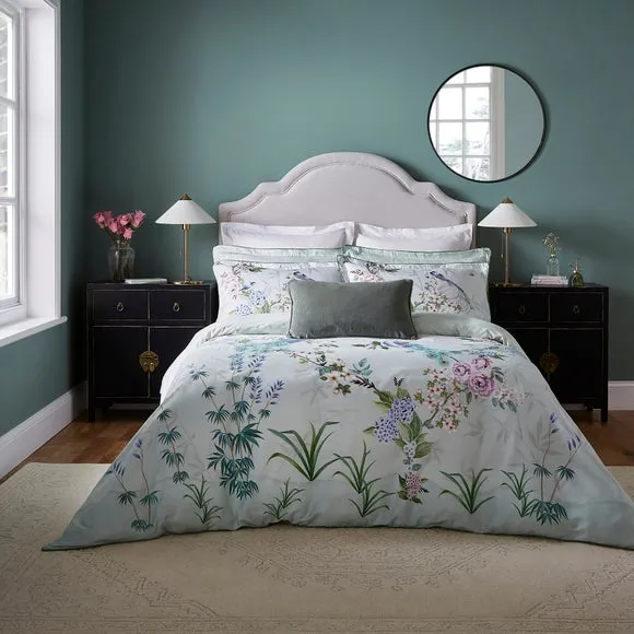 Dorma Love Bird 100% Cotton Duvet Cover & Pillowcase Set 1