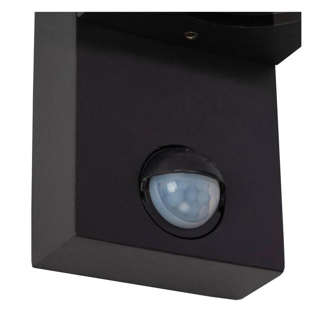 Netlighting Lucide ZARO IR Wall spotlight Outdoor 2xGU10 IP65 Black 5