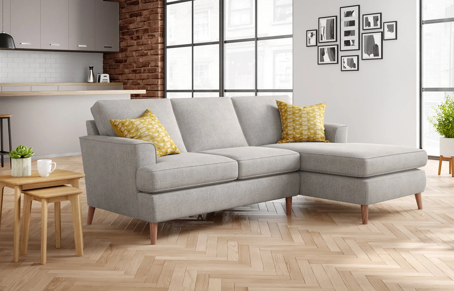 M&S Copenhagen Chaise Sofa (Right-Hand)