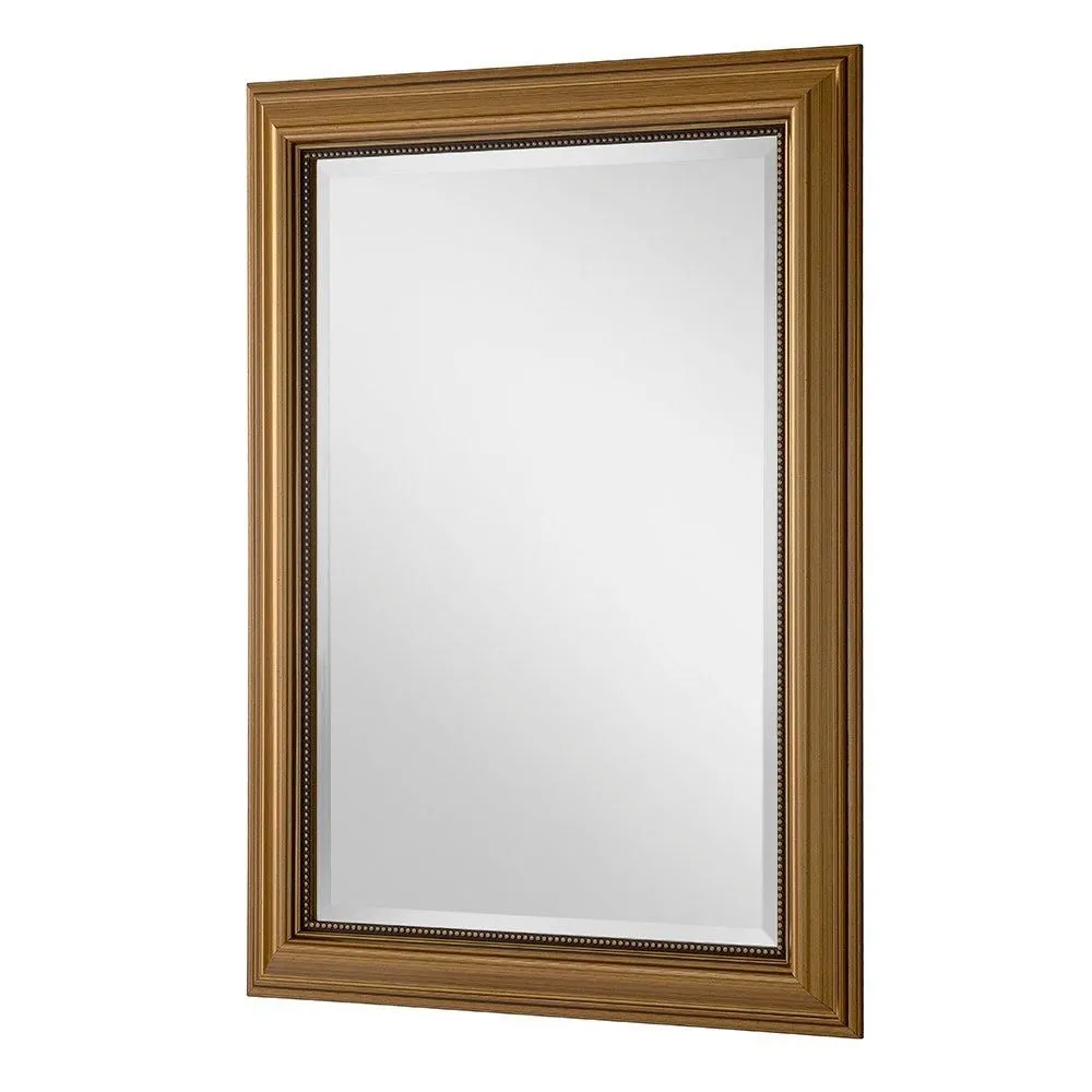 Yearn Mirrors Classic Gold Beaded Mirror 93x67.5cm 3
