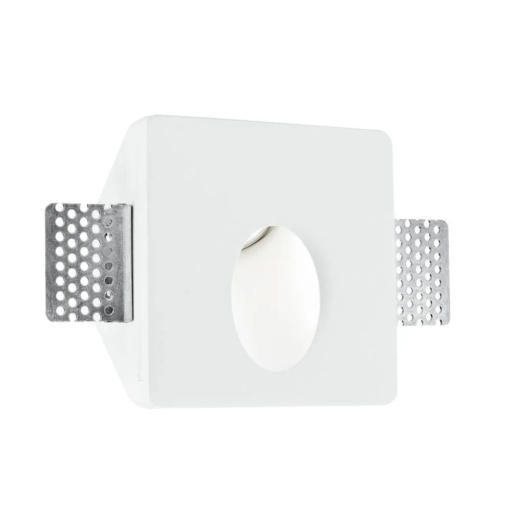 Netlighting ARIEL Recessed Wall Light White 10x10x5cm