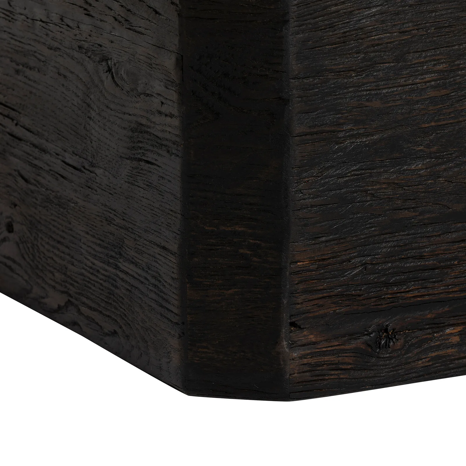 Banff Wooden Box 52X48X55 Table, Brown Oak | Barker & Stonehouse 4