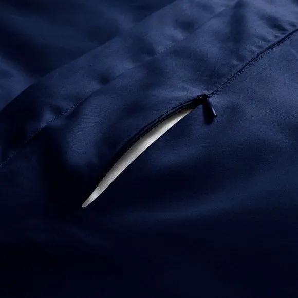 Hotel Cotton Sateen 400 Thread Count Duvet Cover & Pillowcase Set 4