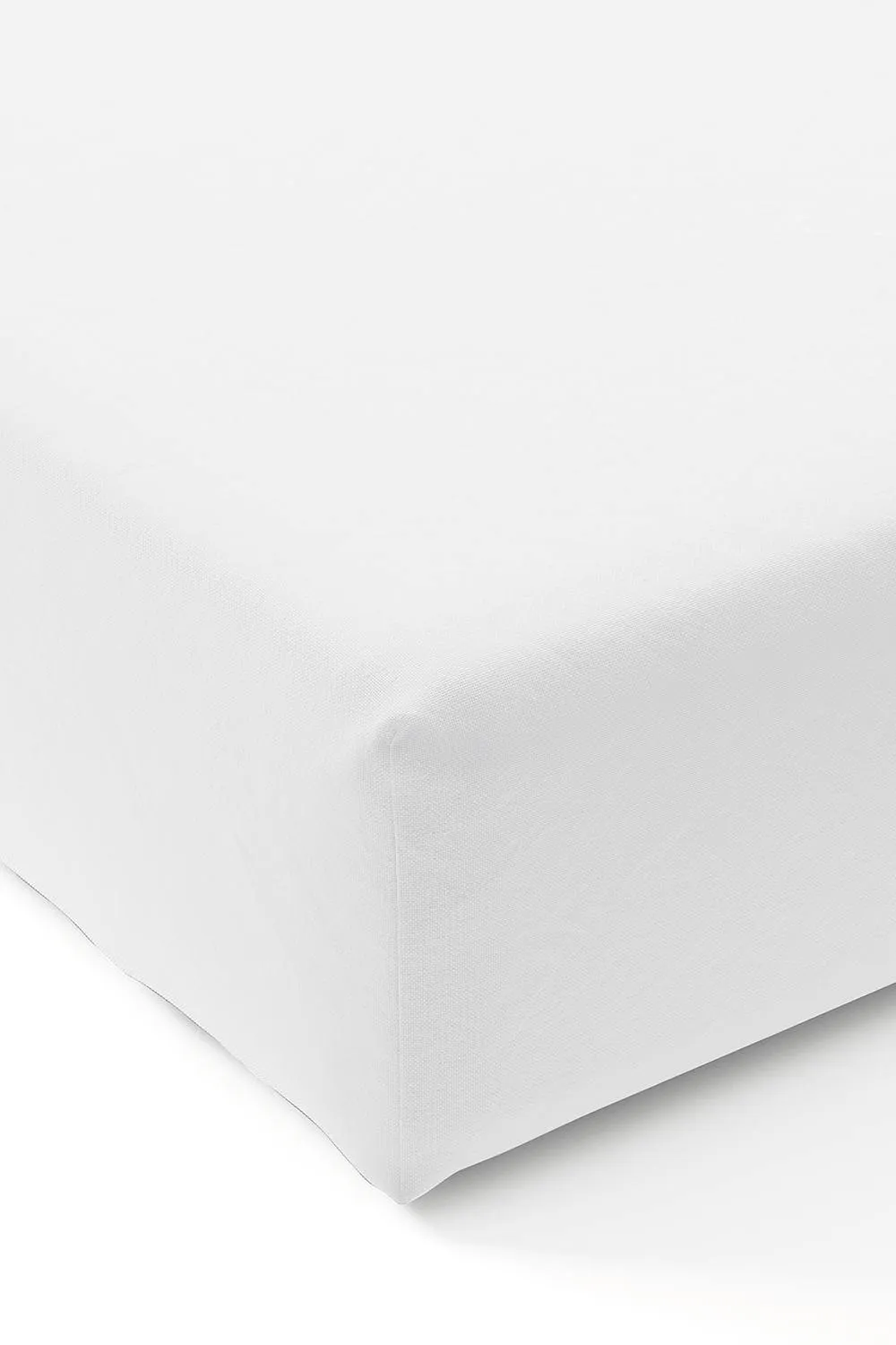 Helena Springfield '200 Thread Count' Cotton Fitted Sheet & Pillowcase Set in White 3