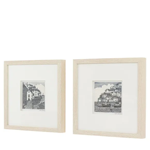 Cedar and Sage Set of 2 Coastal Living Typography Framed Prints 2