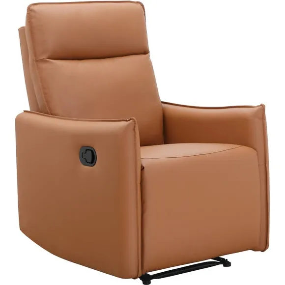 Lugo Faux Leather Manual Recliner Armchair 5