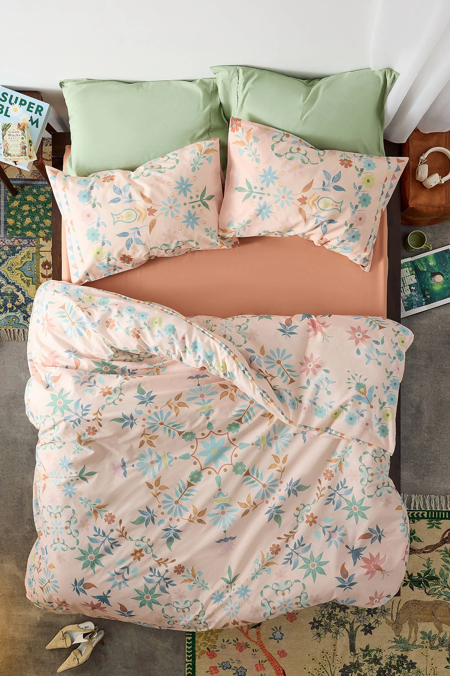 Pink Sienna Duvet Set - Pink