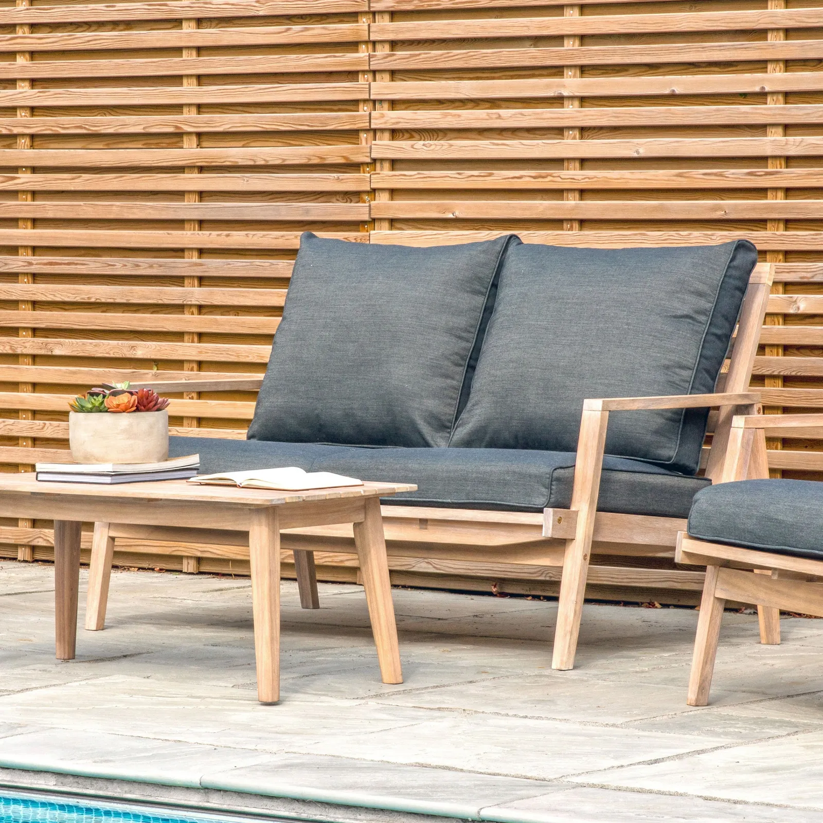 Maxima 2 Seater Sofa Natural
