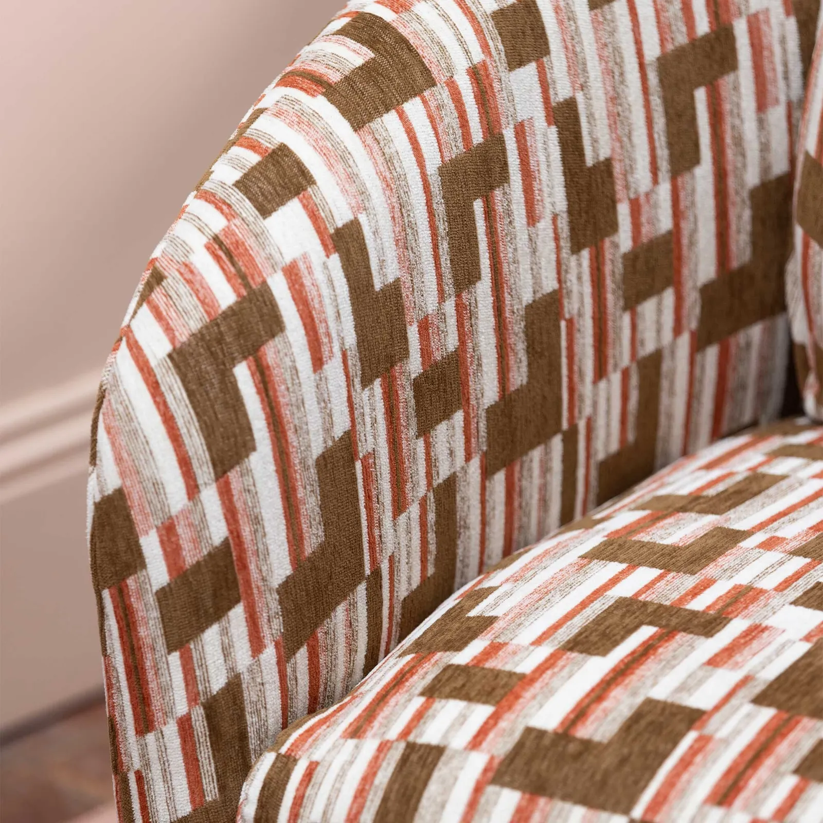 Francois Turning Loungechair Fabric | Barker & Stonehouse 5