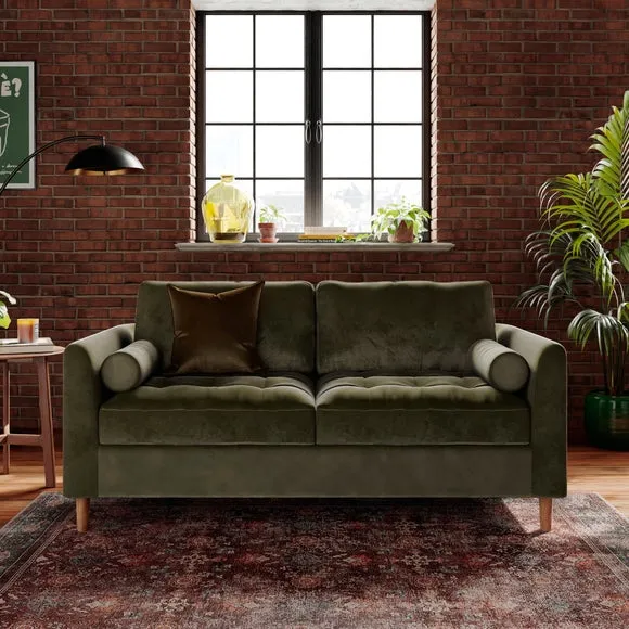 Max Velvet 2 Seater Sofa Bed 2