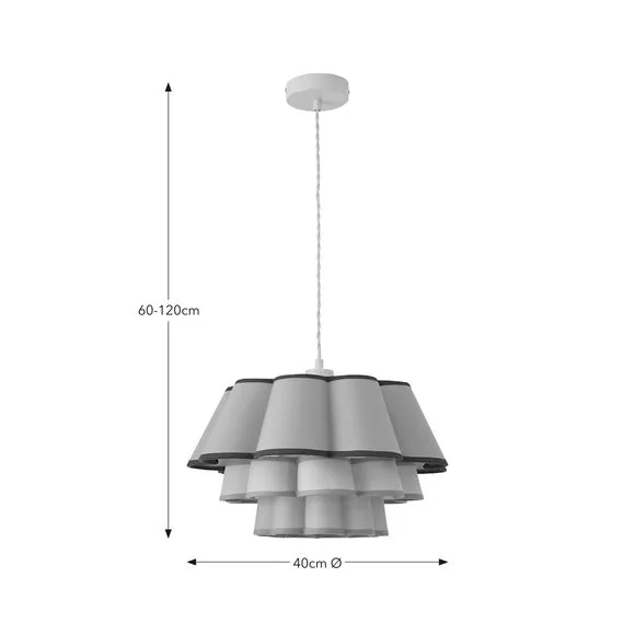 Vanellope 3 Tier Ceiling Light 6