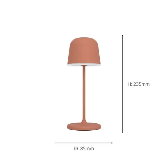 EGLO Mannera Touch Dimmable LED Outdoor Table Lamp 4