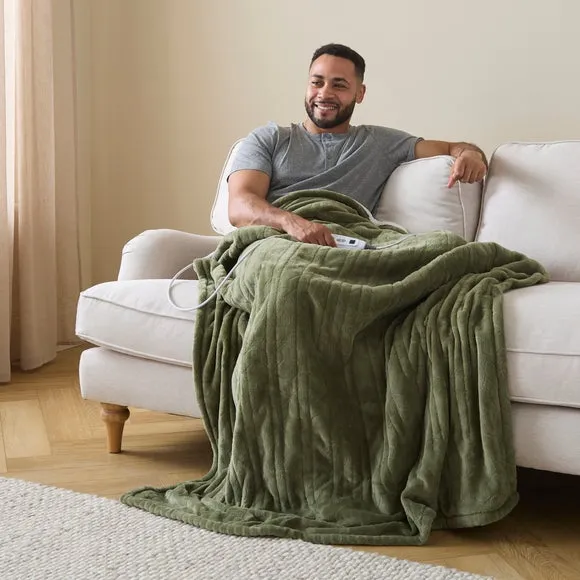 Billie Fleece Electric Throw Blanket