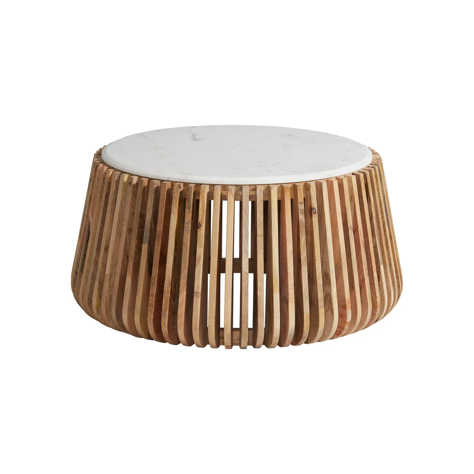 Ombra Coffee Table, Round, Neutral Marble | Barker & Stonehouse 5