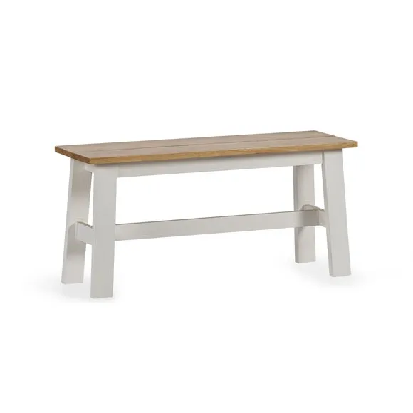 Linwood Small Dining Bench, Rubberwood 2