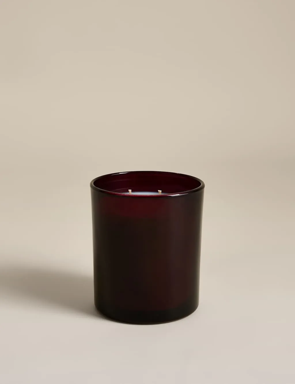 M&S Mandarin Clove & Cinnamon 2 Wick Candle Red Mix